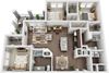 Fillmore Floor Plan Fillmore Floor Plan at Linden on the GreeneWay, Orlando, 32824